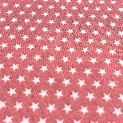 Baumwolle | mini Stars | Altrosa